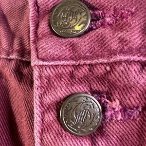 Vivaldi jeans wear size 6 vintage women’s pants maroon 1980’s